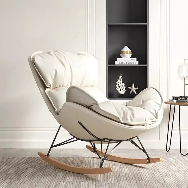 

Simple Living Room Chair Back Support Relax Reading Puffs Armchair Chairs Nordic Designer Comfy Fauteuils De Salon Furniture