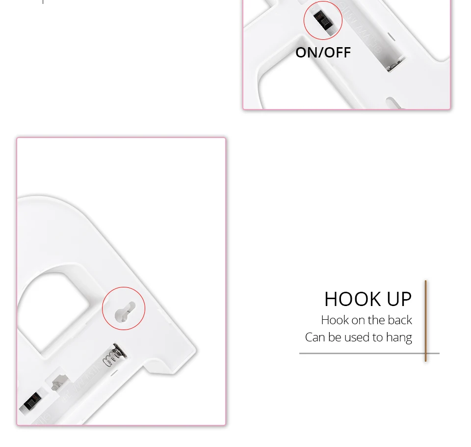 Alphabet LED Night Lights Luminous Number Lamp 16cm Letter Light For Home Wedding Birthday Christmas Party Decoration_maomaolike.com