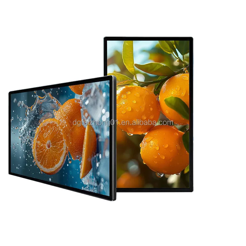 

All-in-One 21.5 To 55 Touch Screen Commercial Display Android 13 Smart Player Wall Mount Screen for Advertising