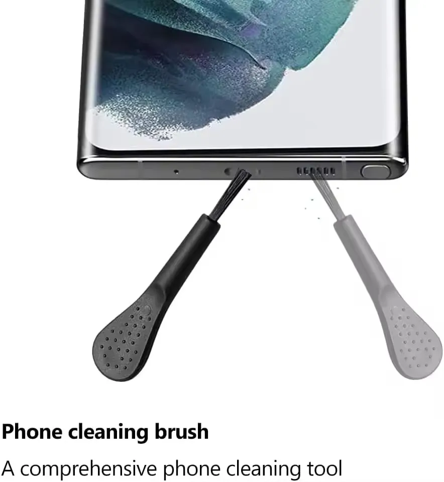4Pcs USB C Dust Plug With Cleaning Brush Anti Dust USB-C Plug Cover Charging Port Cover Caps For Samsung Xiaomi All Type C Phone view 5