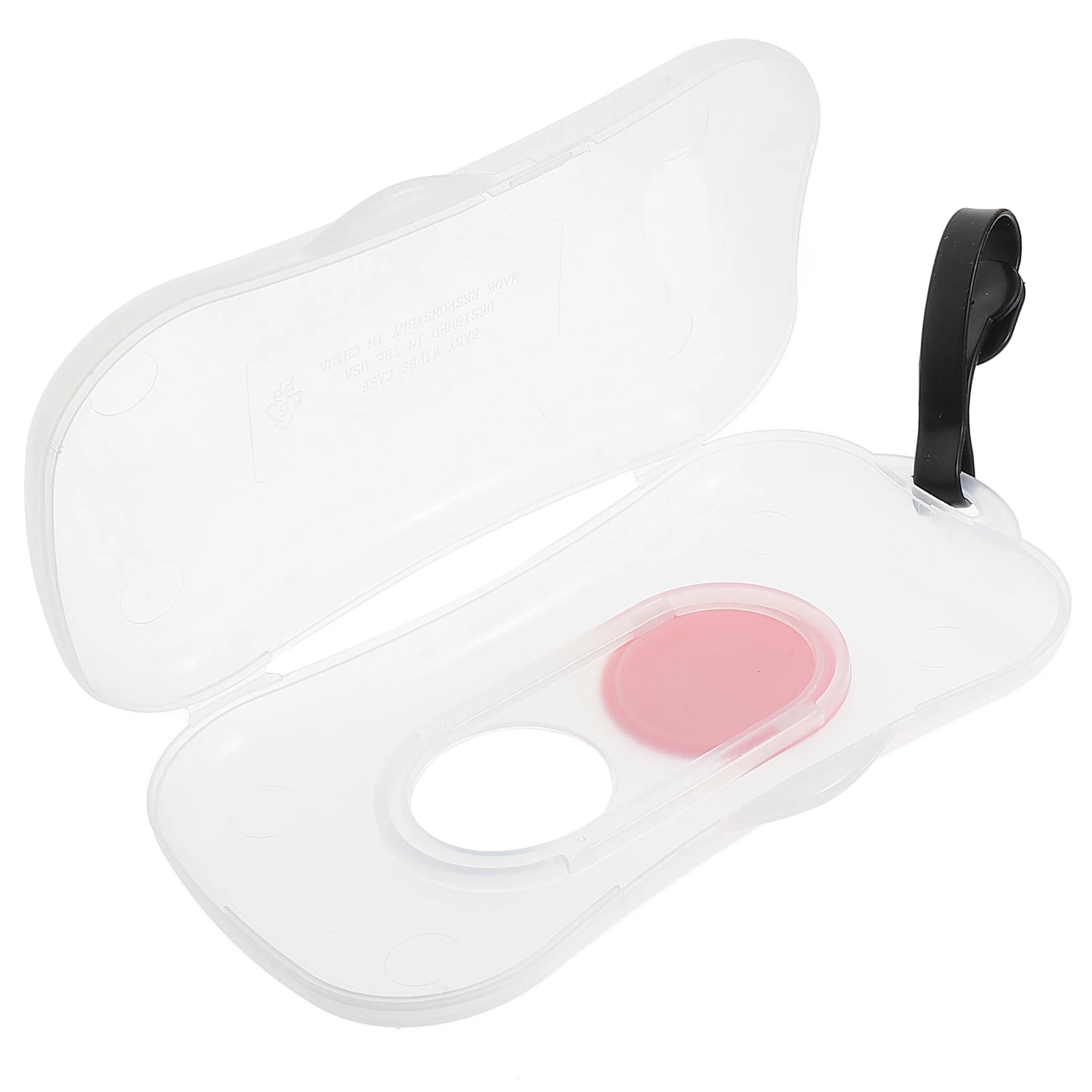 

Portable Baby Dispenser Travel Wet Tissue Box Red PP Plastic Container Leakproof For Diaper Changes Baby