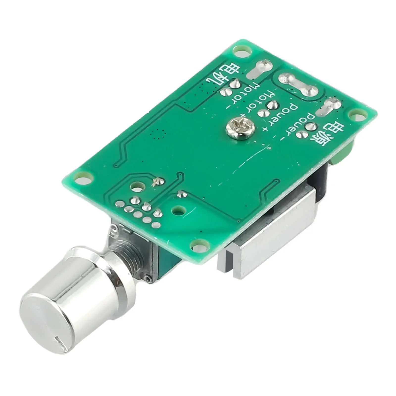 10A Speed Controller Green Silver Black Adjustable Motor Regulator Efficient Performance Long Service Life For CNC Machine Tools