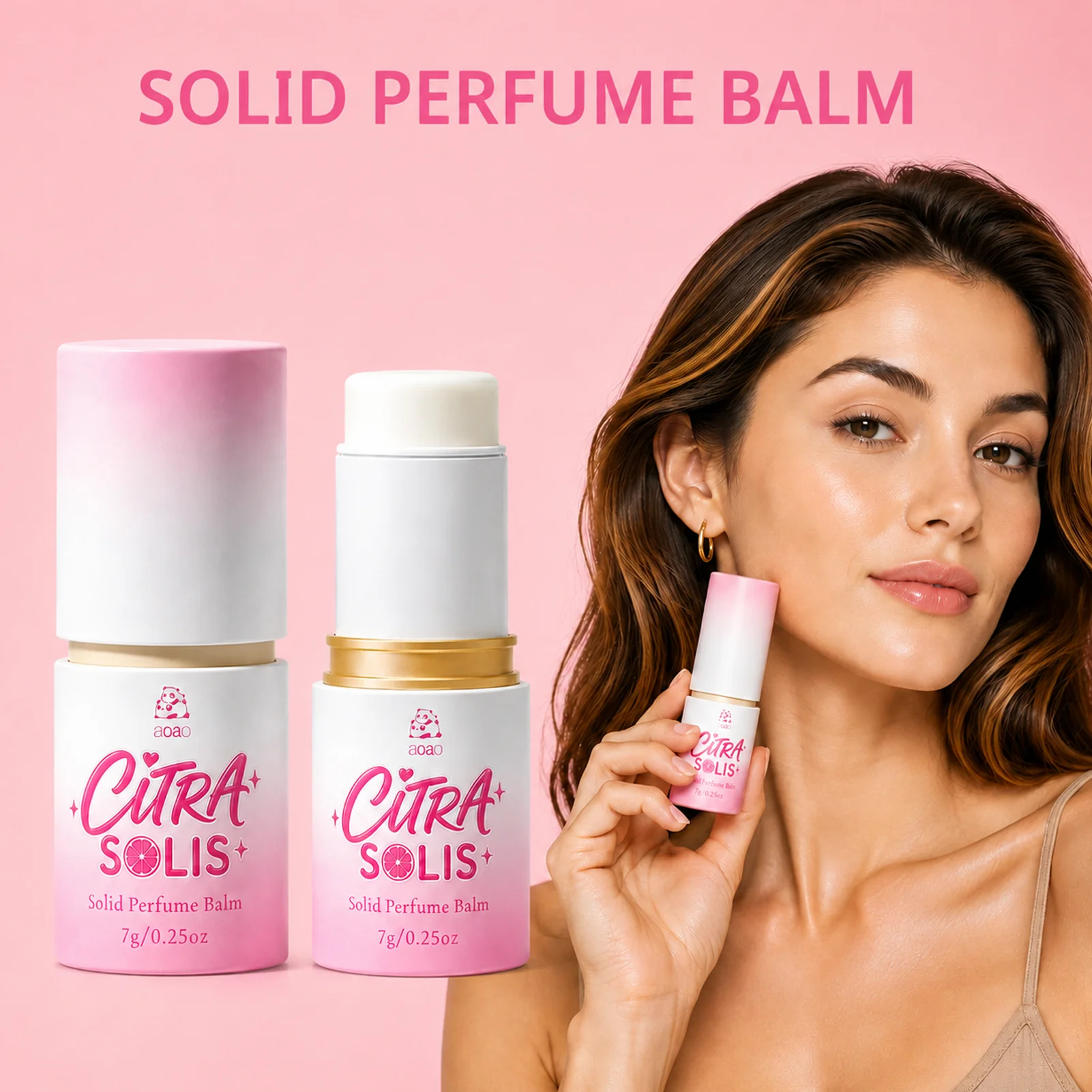 Portable Solid Perfume Balm fo - Perfume Light Fragrance recension och pris