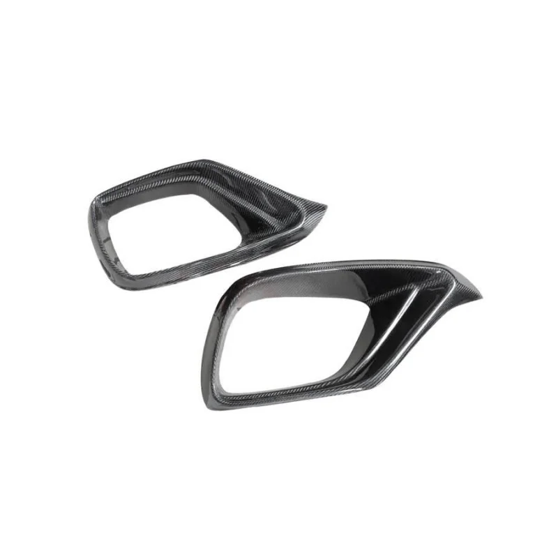 

Suitable for Mercedes-Benz E-Class W213 E63 Modified Carbon Fiber Air Vent Front Bumper Fog Light Frame 2016-