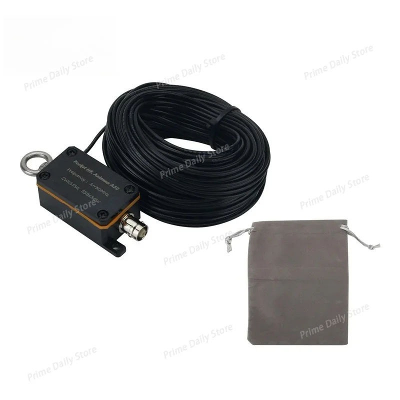 1-30MHz 30W/25W Pocket HF Antenna A30/A25W Shortwave Antenna Upgraded Version of A25 for Amateur Radio
