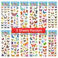 5 Buterfly Stickers