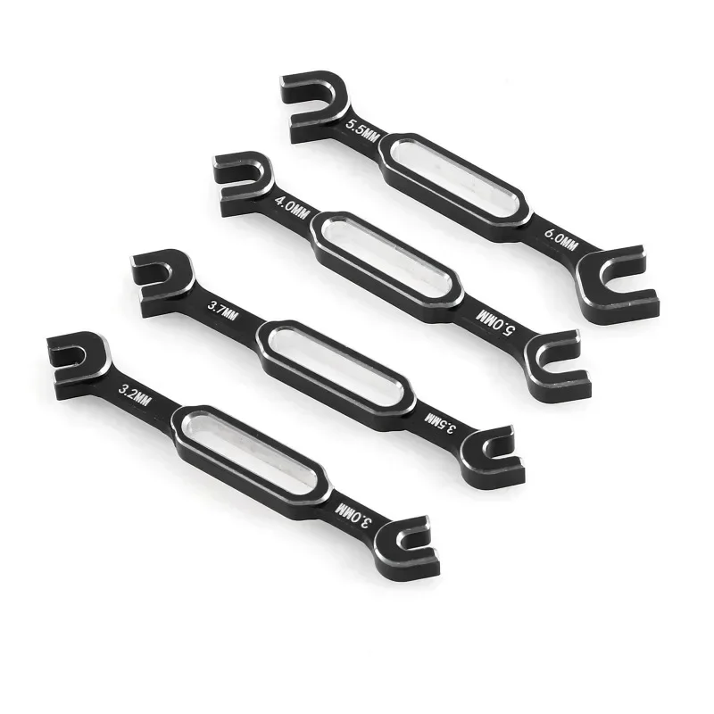 

4Pcs Wrench 3/3.2/3.5/3.7/4/5/5.5/6mm Turnbuckle Nut Ball End Joint Remover Universal Tool For RC Car Drone Boat