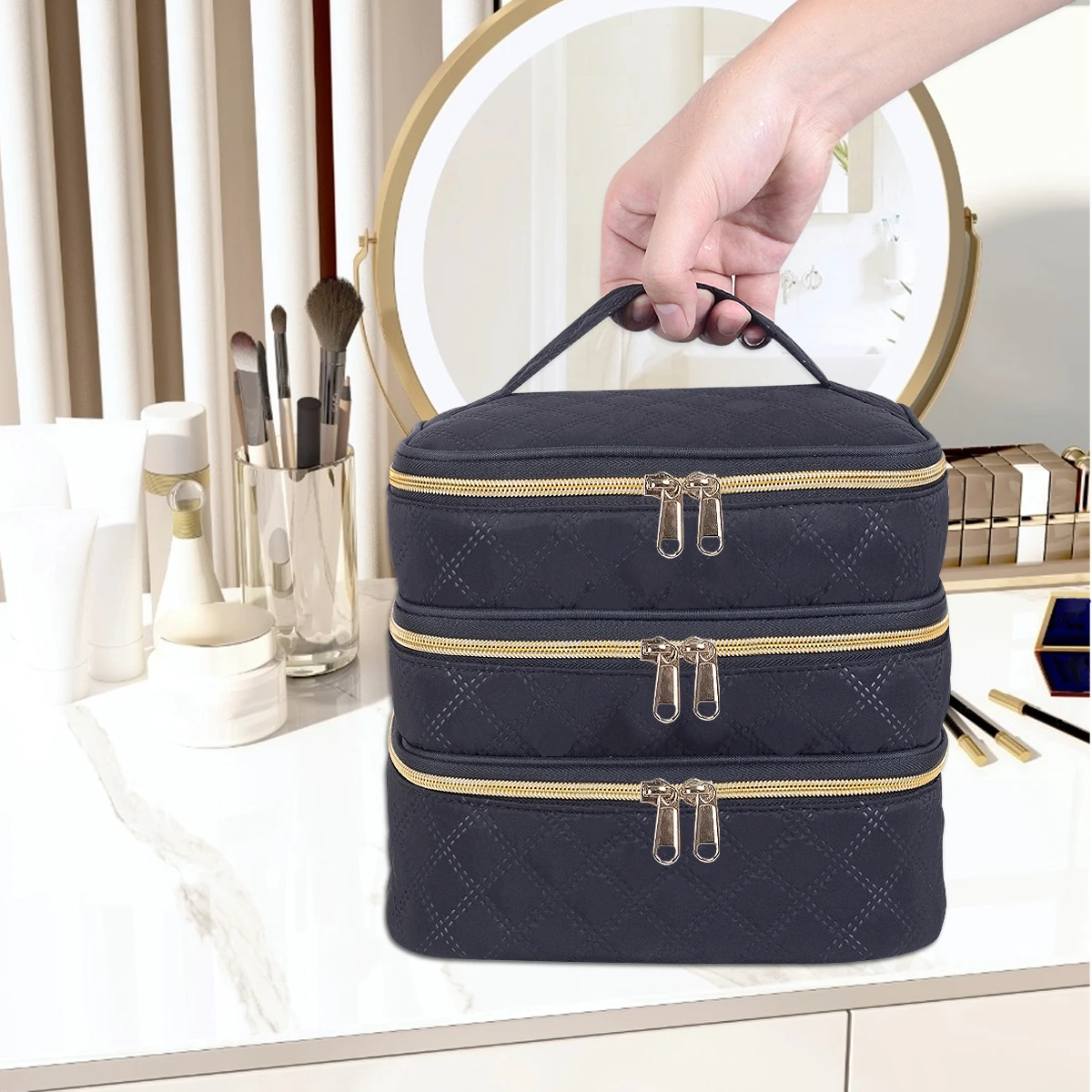 Thumbnail 3 - #5 Trending Cosmetic Makeup Bags Right Now