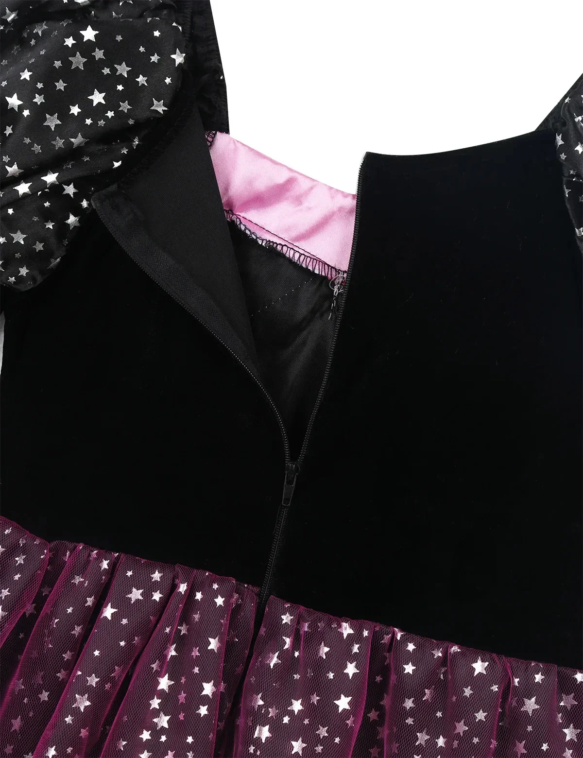 أزياء تنكرية ساحرة هالوين ليد للفتيات ، فستان تنكري ، قبعة ، عصا ، مجموعات حقائب ، ملابس كرنفال ، أدوار ، بنات ، أطفال ، 4 #6