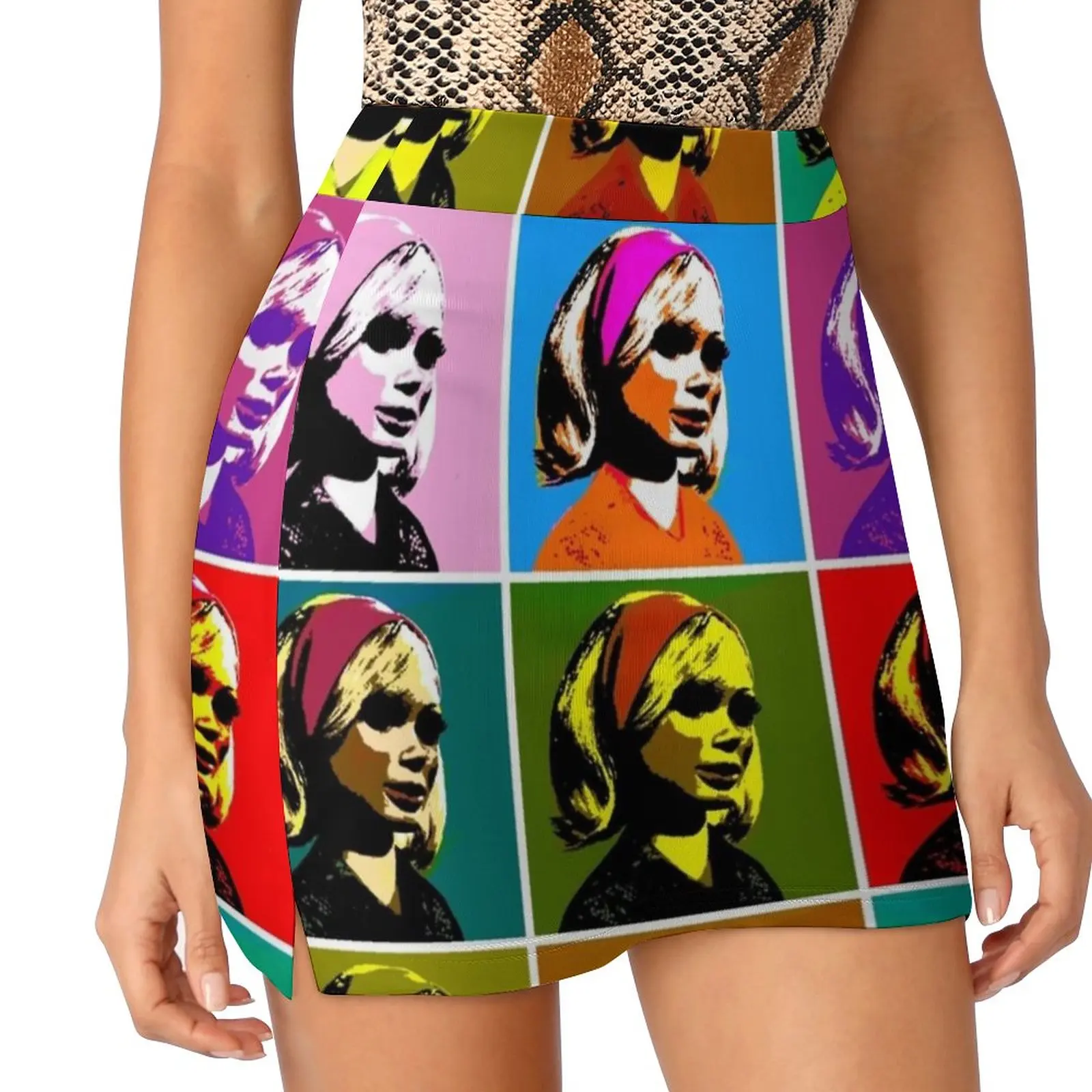 Lady Penelope Women's skirt With Hide Pocket Tennis Skirt Golf Skirts Badminton Skirts Running skirts Lady Penelope Penelope