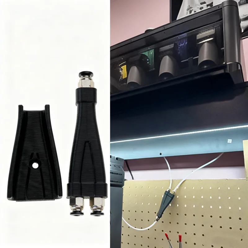 

J78A For Lab P1P P1S X1C PTFE Bowden Y Connector Coupler Pneumatic Connector