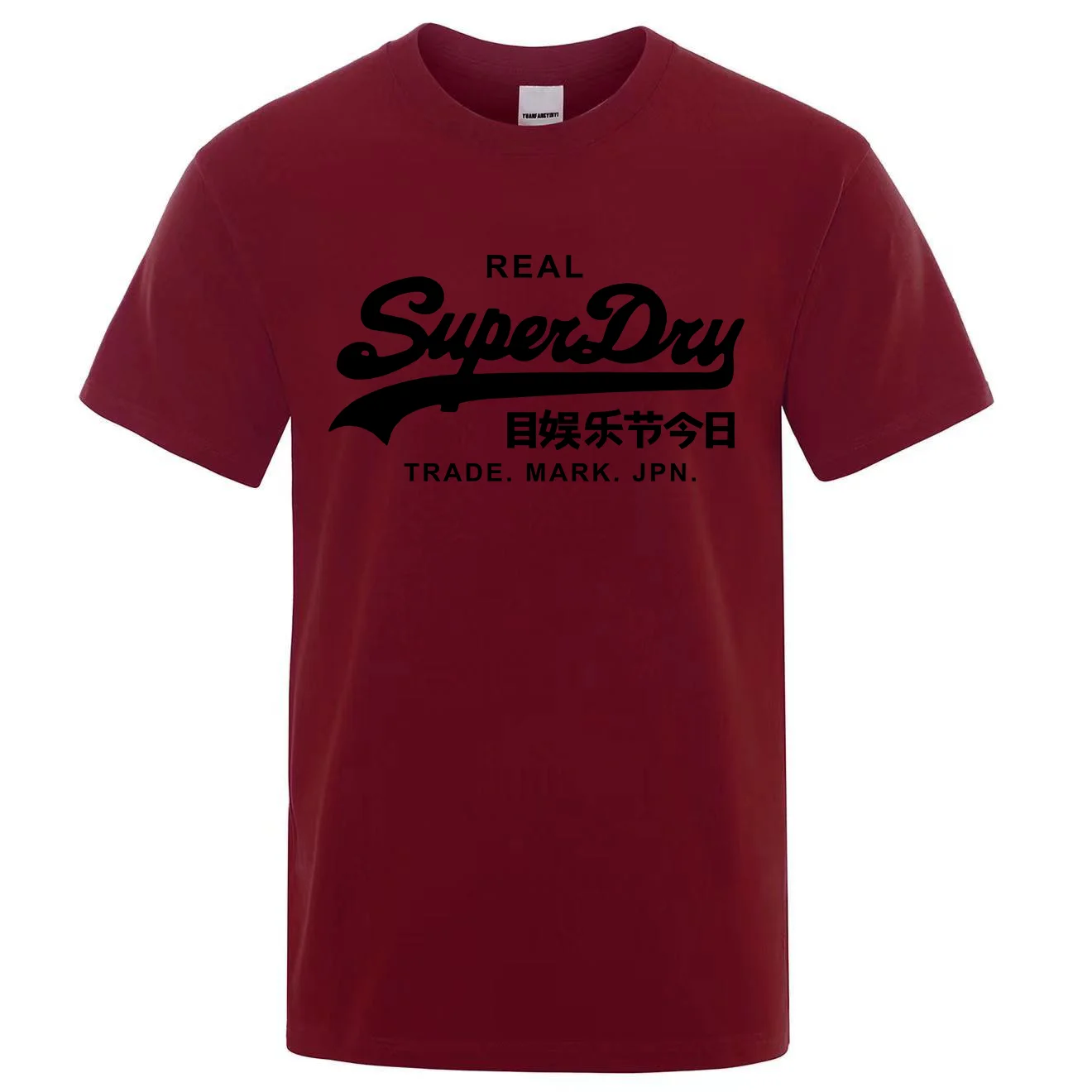 UK Superdry Ultimate Dry Men\'s 100% Cotton Comfortable and Breathable Leisure Fashion T-shirt Outdoor Men\'s Street Clothing