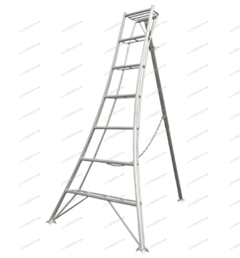 Garden special triangular ladder horticultural pruning ladder tripod  aluminum alloy welding picking herringbone