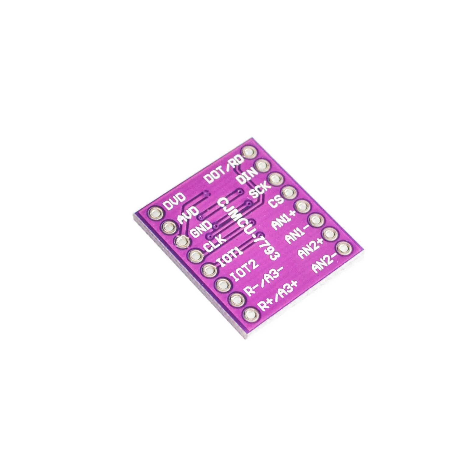 7793 AD7793BRU 24-bit ADC Low Noise Amplifier Module AD7793 3-Channel 2.7-5.25V