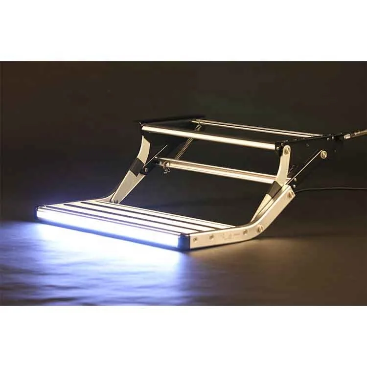 

2022 Amazon Ebay Hot Sale Folding Side Step Rv Trailer Rv Accessories/high Strength Alloy Foldable Step for Rv caravan Motorhome