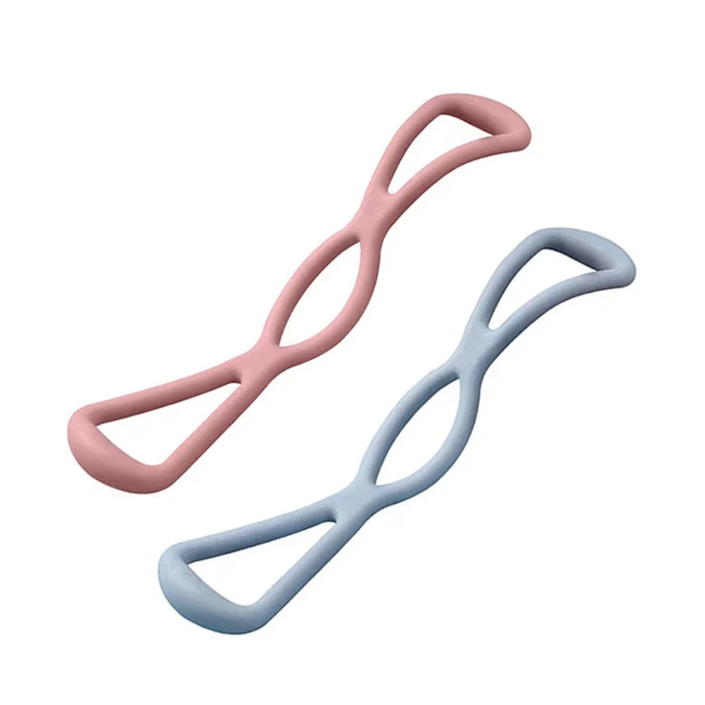 

2Pcs Durable Tpe Fitness Rod Elastic Band for Yoga Pilates Resistance Training Home Gym Exercises 8 Figure Chest Developer