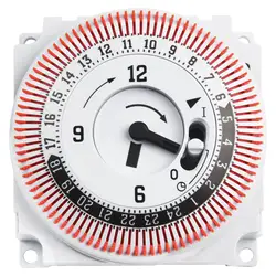 Mechanical Switch Protect Panel 24Hours Device Timer Timing Panel 250V /50Hz /16A Industrial Useful Timing Device Accessories