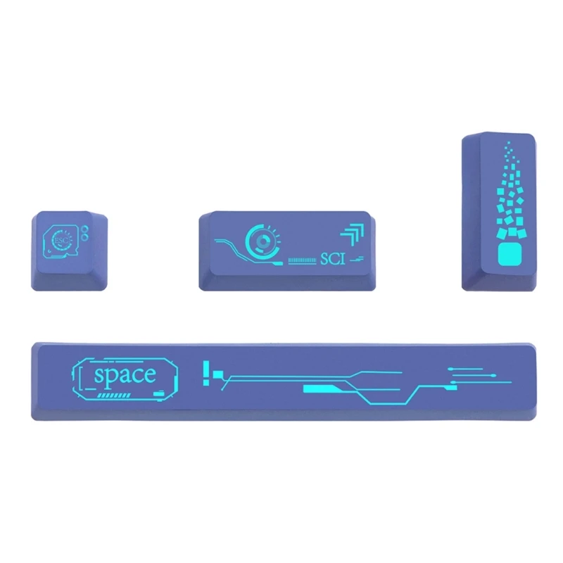 Dye-subbed PBT 4 Keycaps Keycap, spatiebalk Keycap, Keycap Enter Keycap Slijtvaste KeyCap Aangepaste Keycap Drop Shipping