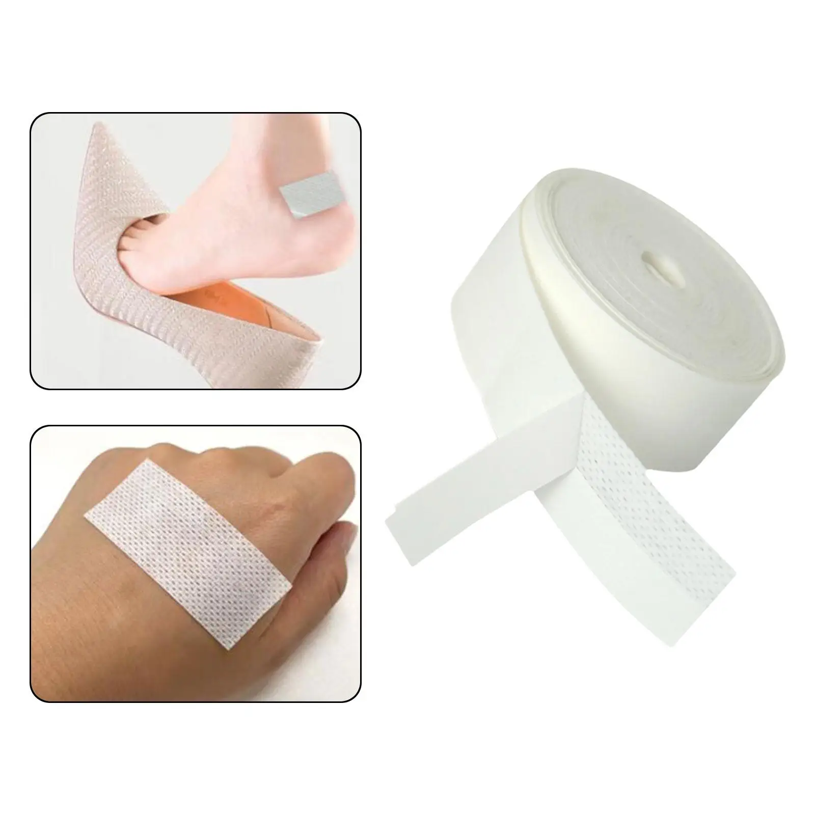 Invisible Neck Sweat Pad, Shirt Protector, against Sweat Stains White Invisible Protection, Armpit Tape for Hat Brim Dress