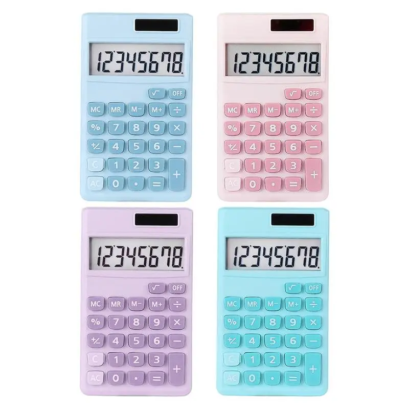 8 Digits Solar Calculator Electronic Calculator Desktop Calculators Home Office School Calculators Financial Accounting Tools