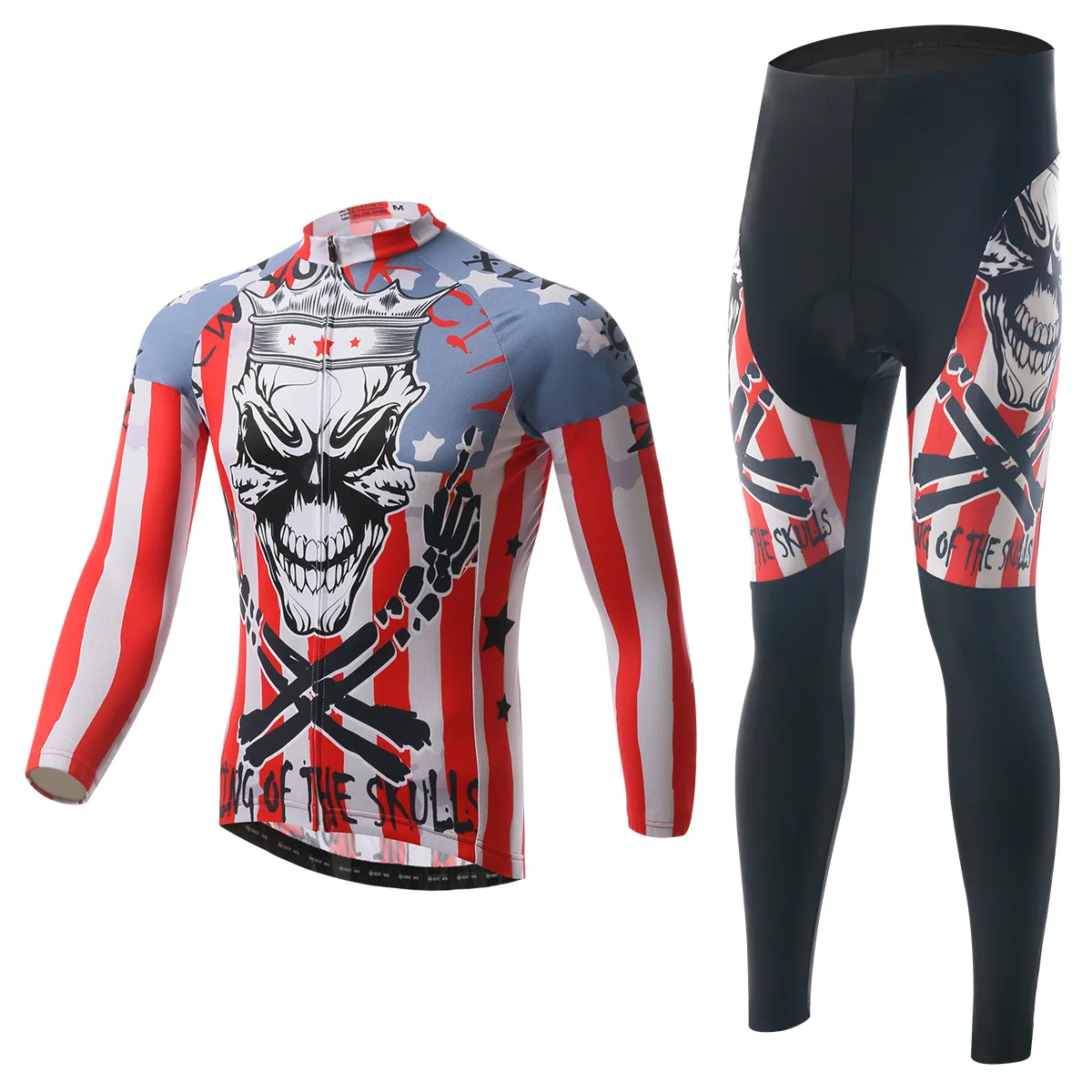 Cycling Set Long Sleeve Men Maillot Cyclisme Clothes Jersey Mtb Pants Padding Mens Bib Autumn Suit Sleve Equipment Man Bike 2025