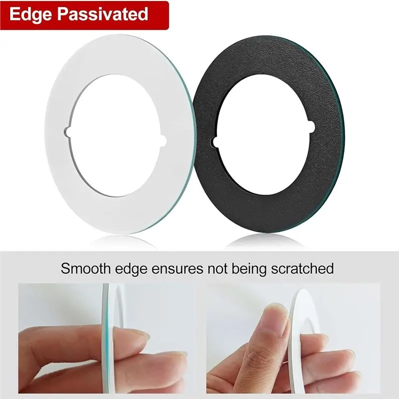 IALJ-For Repairing Damaged Door Locks Replacement 4 Pcs Door Knob/Deadbolt Reinforcement Plate