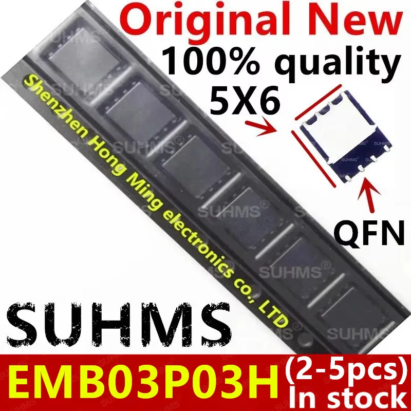 (5-10 piezas) 100% nuevo EMB03P03H EMB03P03 B03P03 QFN-8