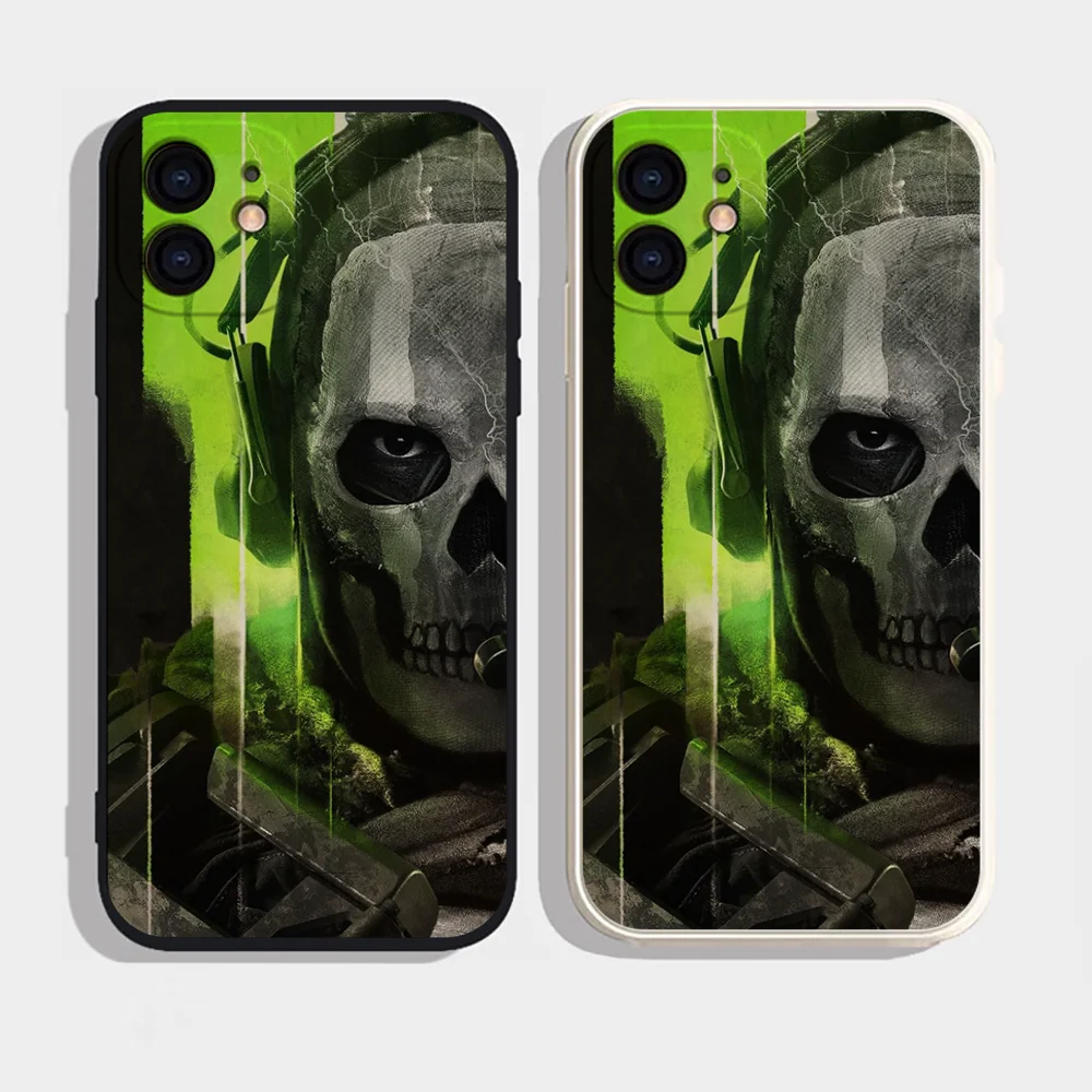 Epc C- COD Call Of D-Duty Ghost Phone Case Silicone Soft For IPhone 16 15 14 13 12 11 Plus Pro Max Plus