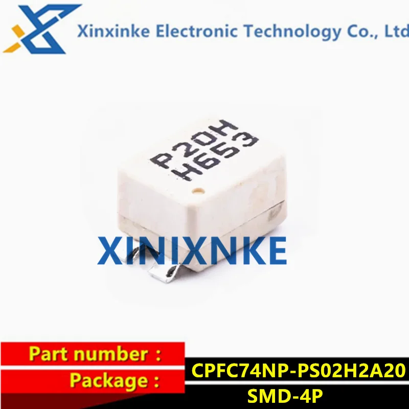 10PCS CPFC74NP-PS02H2A20 Marking：P20H 200R 2A 125V Common-mode Choke Coil Inductance