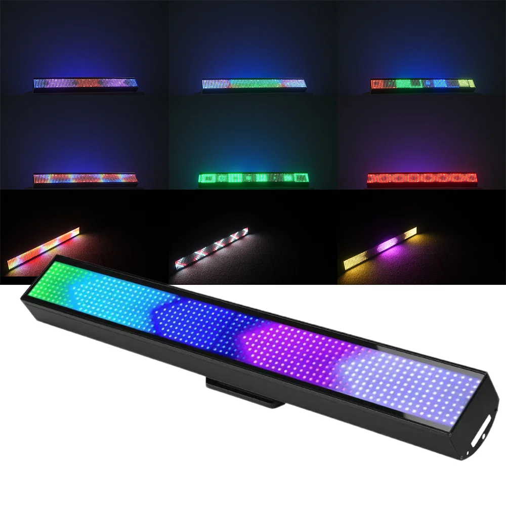 

97CM Strobe Wash Lights DMX512/Auto-Run LED Dynamic Running Chasing Disco Stage Lighting For Hall Ballroom Bar Hotel Decoration