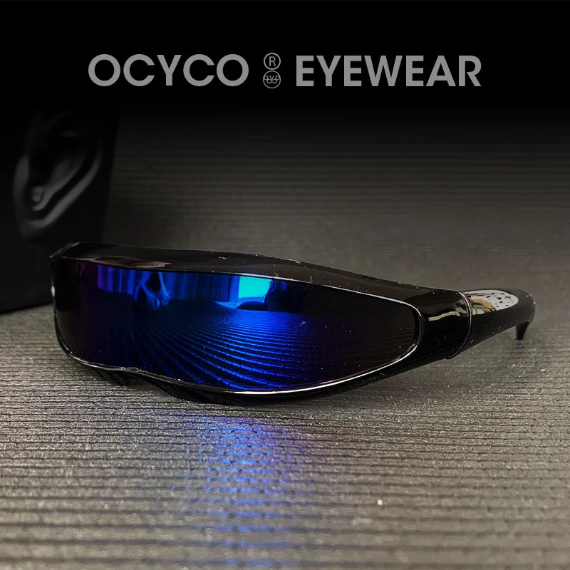 2024 New X-men Sunglasses Men Women Brand Designer Special Memory Materials Laser Cyclops Travel Shield Sun Glasses UV400