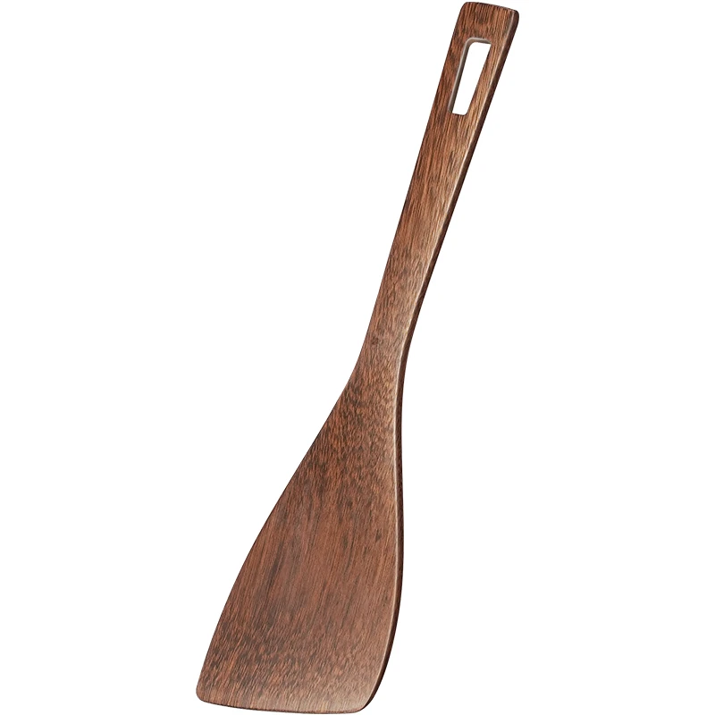 

Certificated Wenge Spatula Ultra Thin Kitchen Turner Whole Log Cutting Wood Shovel Finely Polished Non-stick Cooking Tool