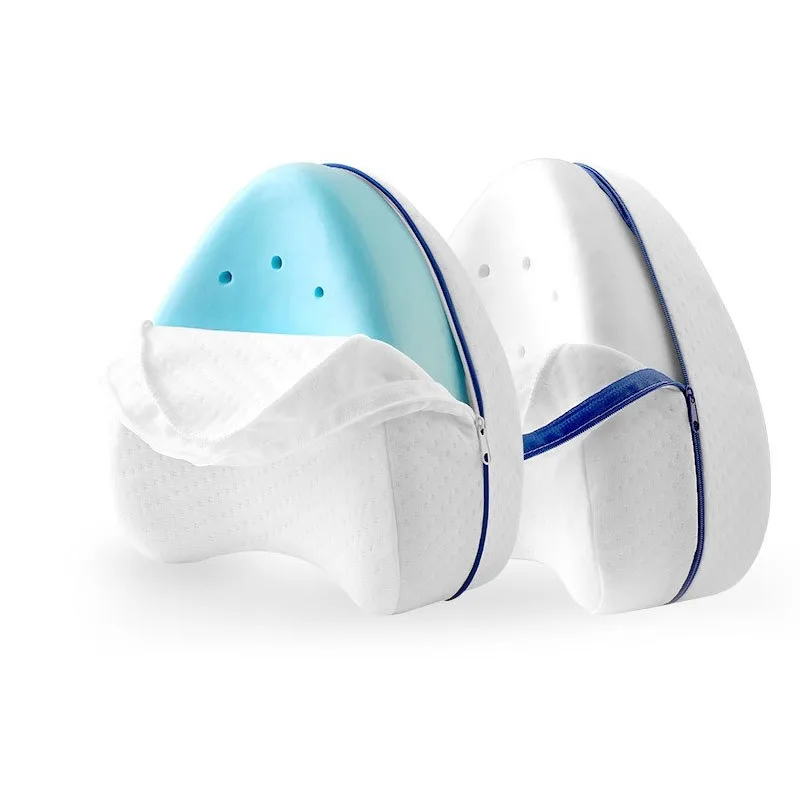 

1pc Heart-Shaped Memory Foam Slow Rebound Cotton Vein Pad Leg Pillow, Side Sleep Drag Leg Pillow, Clamp Leg Throw Pillow