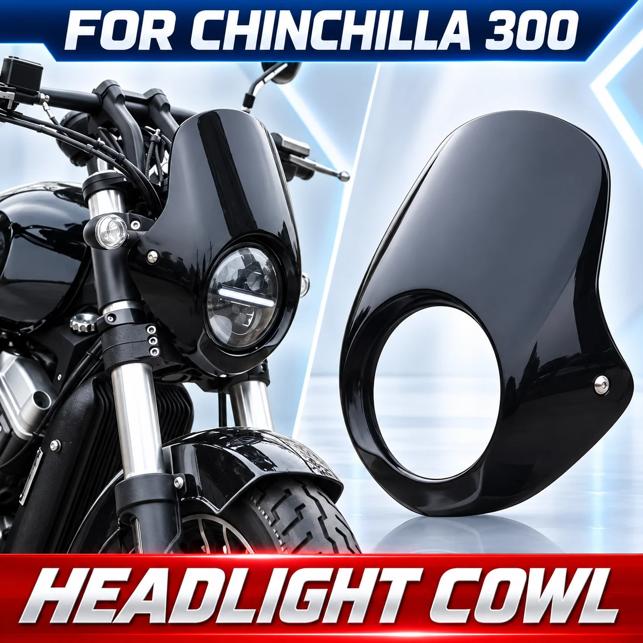 FIT FOR Benda Rock 300 / Chinchilla 300 Modification Parts: Retro 