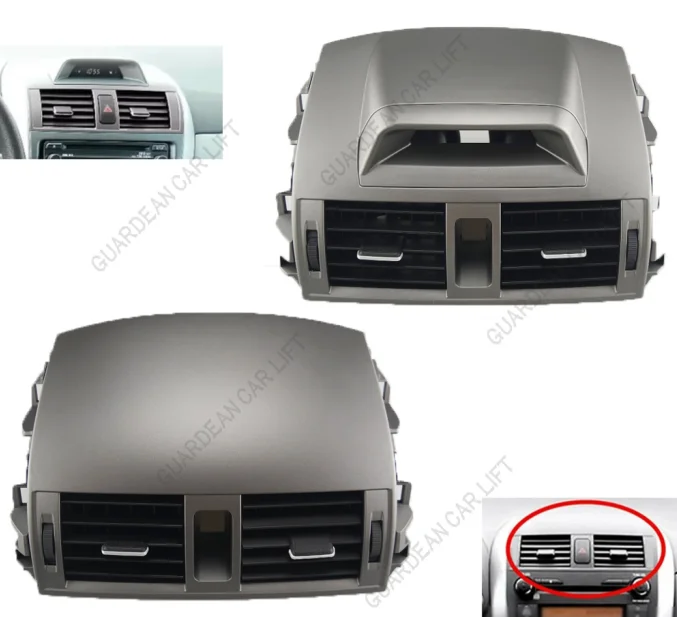 

Android Car Radio Fascias For 2007-2013 TOYOTA COROLLA VENTILATION FRAME Stereo Player 2DIN Head Dash Frame Panel Trim