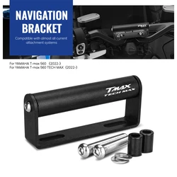 For YAMAHA T-max 560 Tmax 560 TECH MAX 2022- Motorcycle Navigation Bracket GPS Mount Device Carrier SMART PHONE Adapt Holder