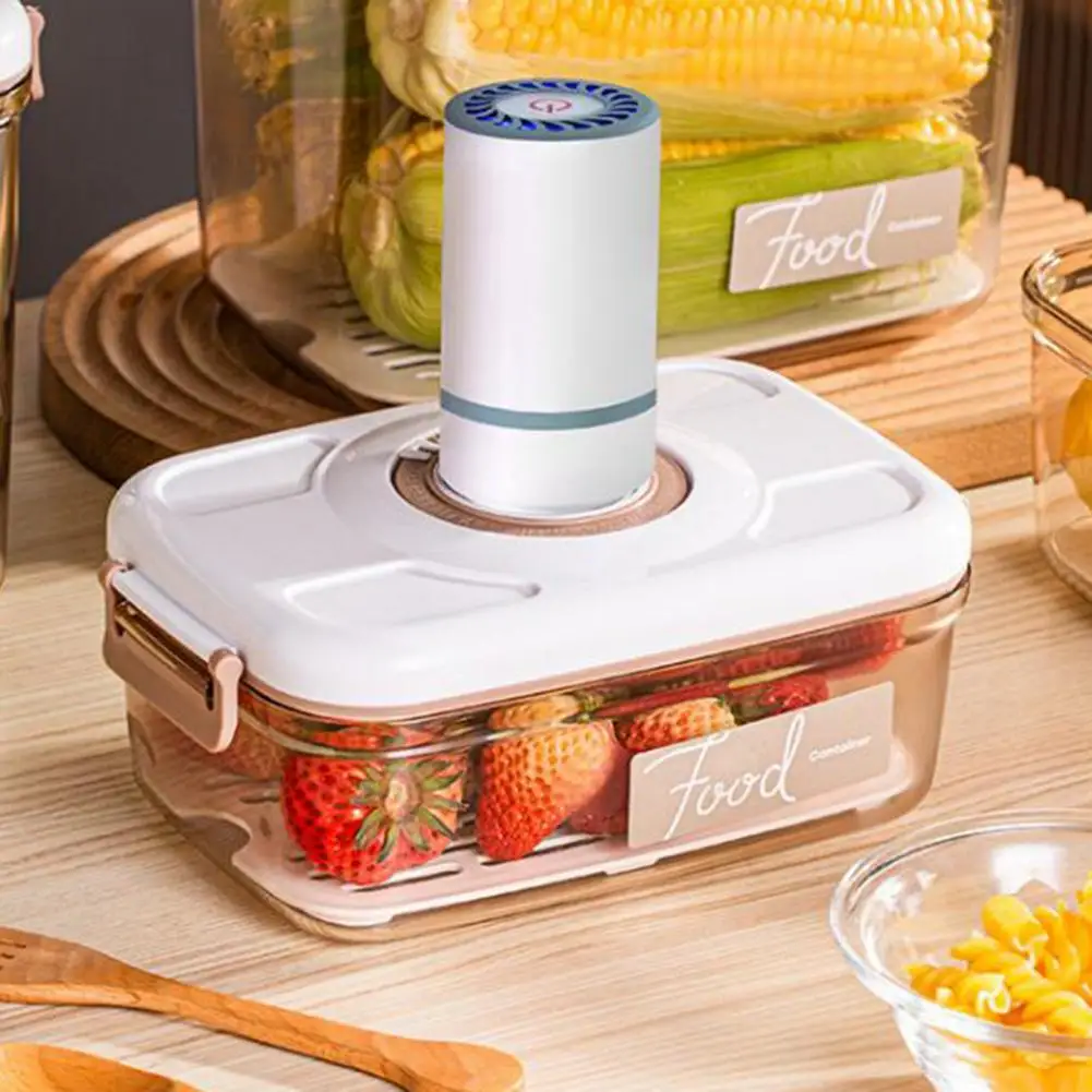 Vacuum Seal Food Containers Stackable Vacuum-sealed Containers Vacuum Storage Food Containers with Pumping for Kitchen