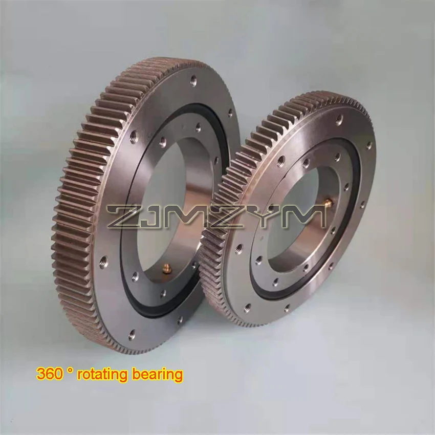 011.10.180 External Gear Bearing Turntable Rotation Rotary Support Bearing External Teeth Gear Bearing Ball Slewing Ring Bearing