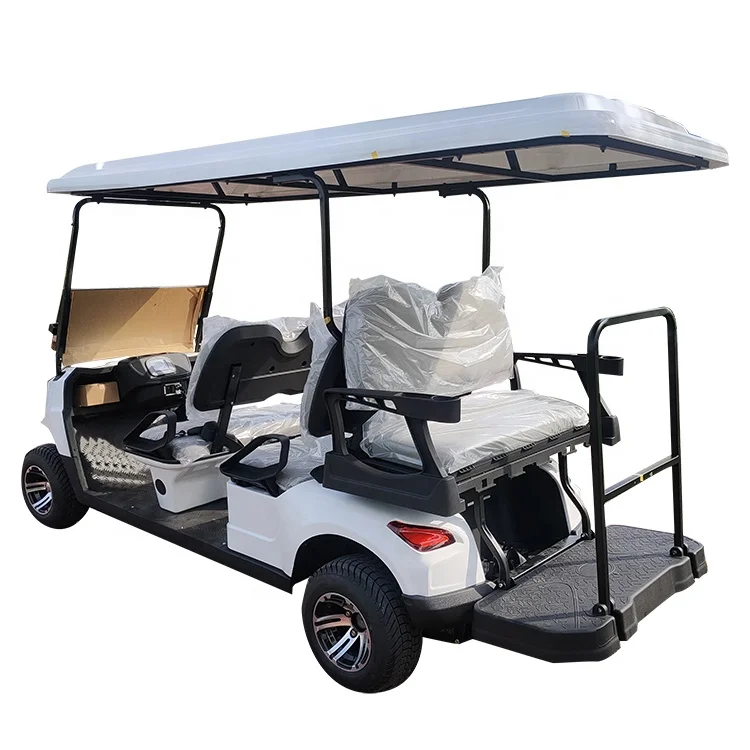 HSLT or Curtiss electric control 48V chinese golf cart car 6 seater electric golf scooter lithium battery