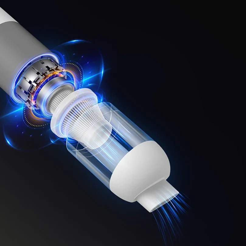 เครื่องดูดฝุ่นรถยนต์แบบพกพาเครื่องดูดฝุ่นแบบมือจับรถบ้านแบบ Dual-Purpose Catcher 4000PA ดูดแบบไซโคลน