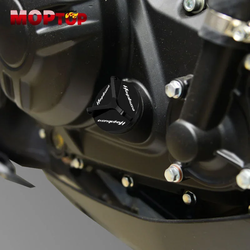ل هايابوسا 1999-2022 M20 * 1.5 غطاء مرشح زيت المحرك جديد هايابوسا دراجة نارية اكسسوارات محرك التوصيل غطاء الترباس غطاء فتحة تعبئة الزيت #3