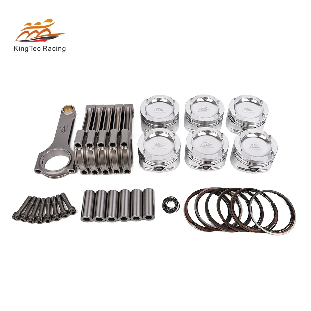 Rally Motorsport N54 Forged Pistons Connecting Rods For BMW E60 535i X6 E71 3.0L N54B30 Turbo