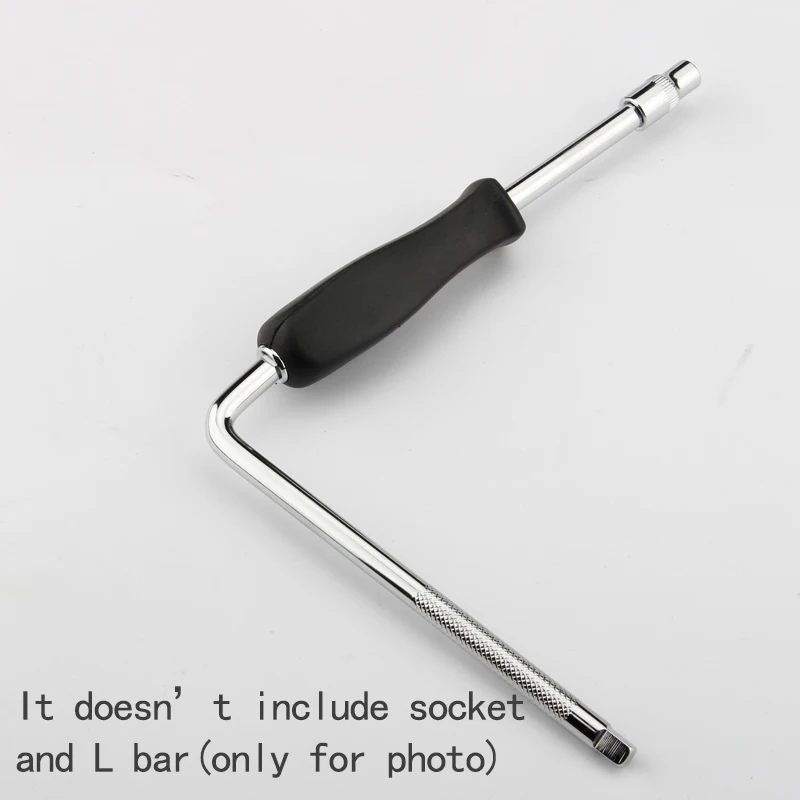 Imagem -06 - Socket Screwdriver Bar Square Bit Sockets Extension Kit Ferramentas Manuais 6.35 mm