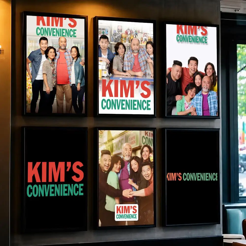 tv series K-Kims Convenience-E Poster Removable Wall Sticker for Home Cafe Bar Office Interior Decor