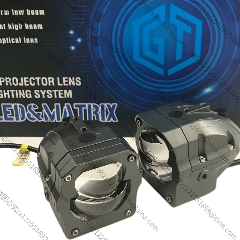 Suitable for External Waterproof Dual-light LED Module Lens Paving Tangent Light