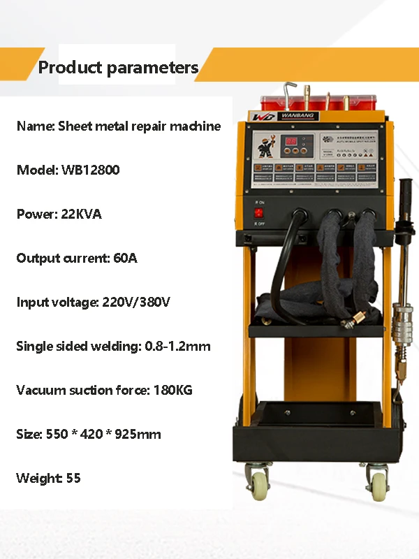 Automotive Sheet Metal Repair Machine Without Putty Shape Shaping Machine Data Recovery Depression Repair Tool Equipment Meson M