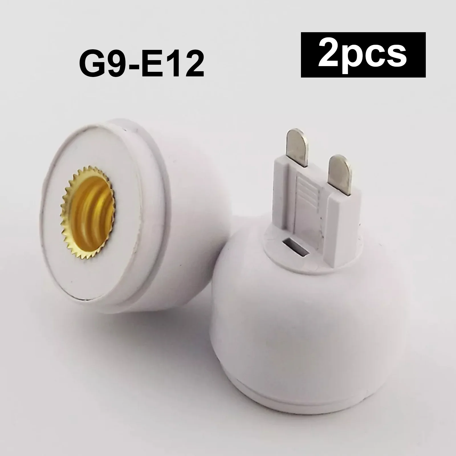 2Pcs G9 To E12 Bulb…