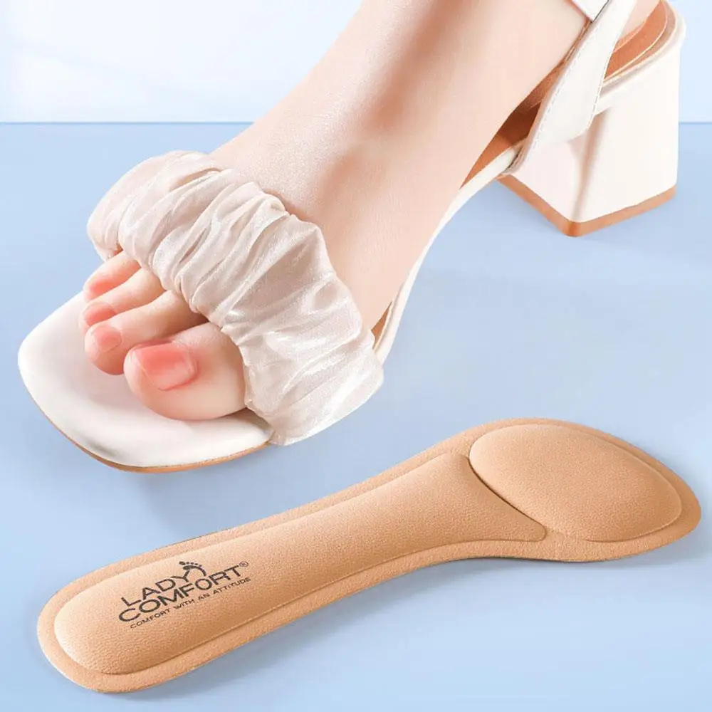 

1 Pairs Sandals Sponge Insoles Soft Sweat Absorption High-heeled Shoe Pads Breathable Self Adhesive Feet Cushion Inserts Sticker