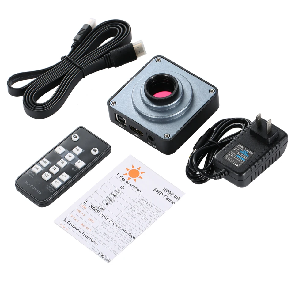 Imagem -05 - Câmera de Vídeo Microscópio Compatível com Hdmi Saída Simultânea Usb Chip de Lupa Reparação Telefônica Full hd 48mp 2k 1080p 60fps
