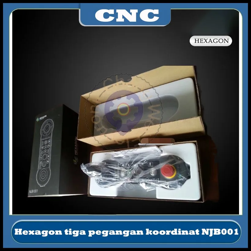 Recentemente CNC Hexagon tiga peganan komanat NJB001 kotak kontrol HEXAGON Sirui DEA kotak kontrol H009834/F